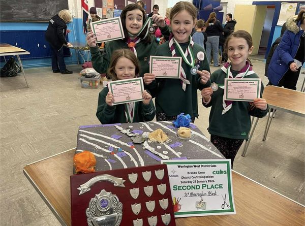 Cub Craft Competition 2nd Place Team