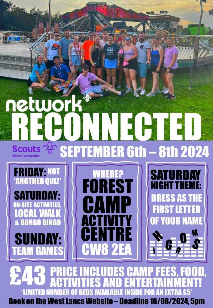 Poster for Reconnected Network Camp